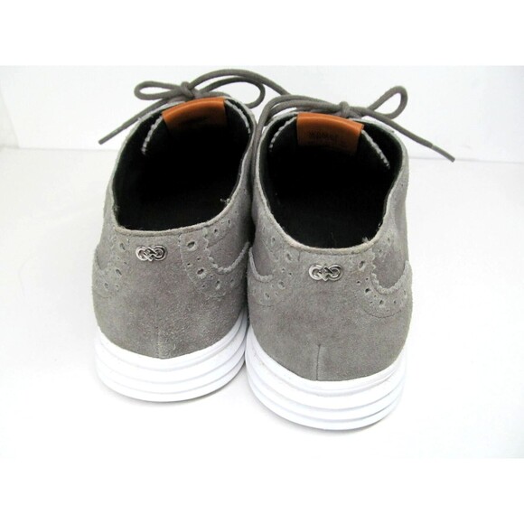 Cole Haan Grand O.S. Suede Wingtip Lace Up Oxford Sneakers Women's Size 7.5 - Picture 3 of 12